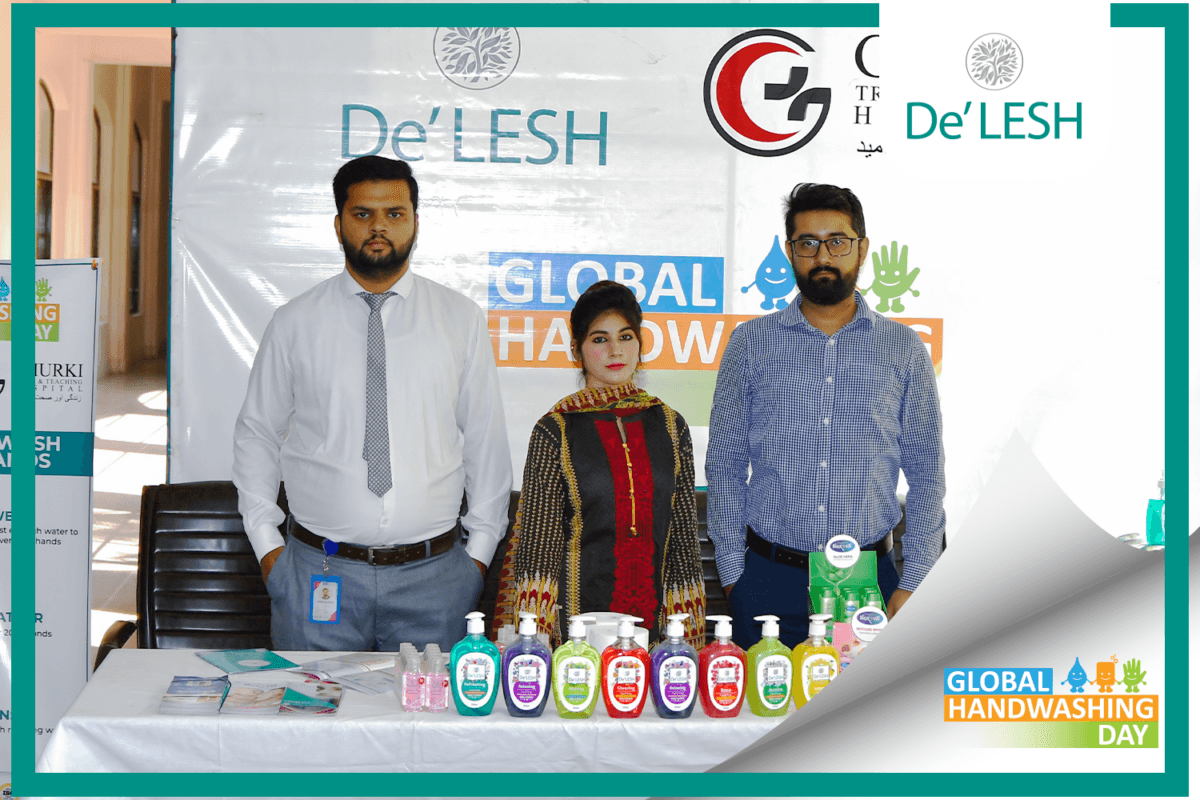 De’Lesh Takes The Lead On Global Handwash Day 2022 - DELESH