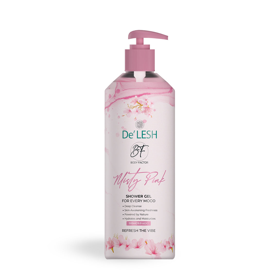 Delesh Body Factor Shower Gel Misty Pink