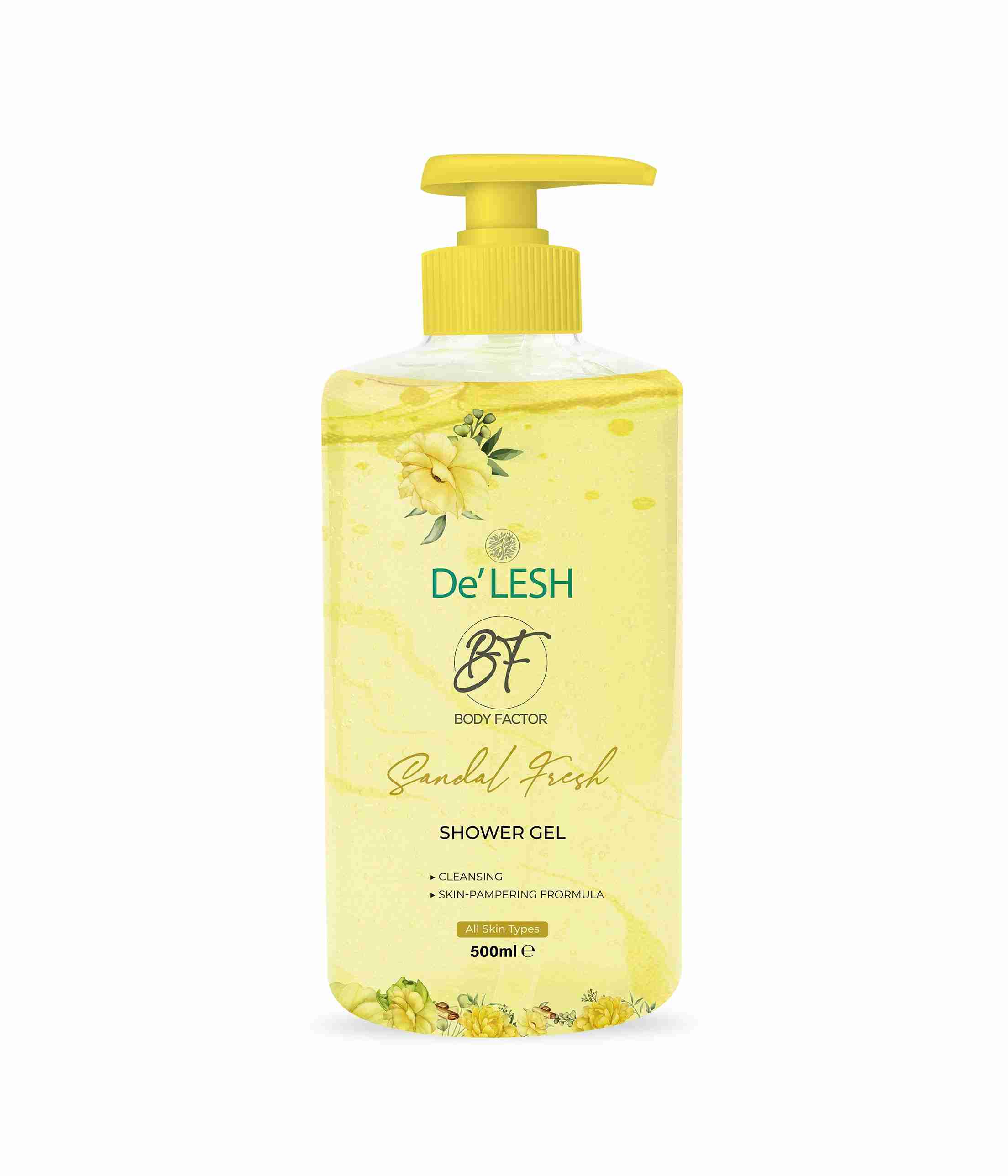 Delesh Body Factor Shower Gel Sandal Fresh