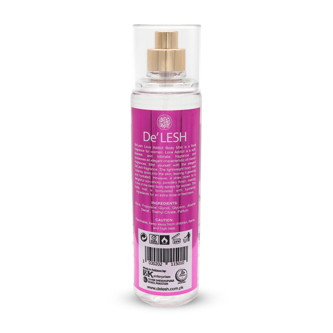 Delesh Body Mist Love Addict Fragrance