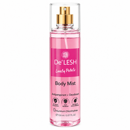Delesh Body Mist Lovely Petals Fragrance