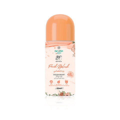 Delesh Body Factor Roll On Peach Splash 50ml