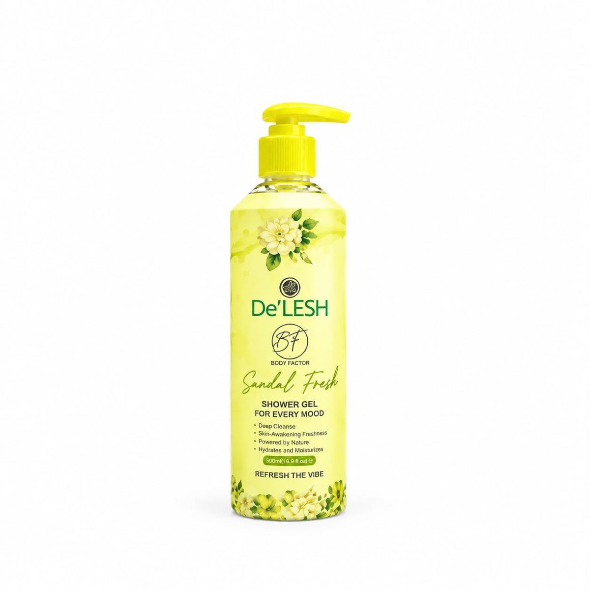 Delesh Body Factor Shower Gel Sandal Fresh