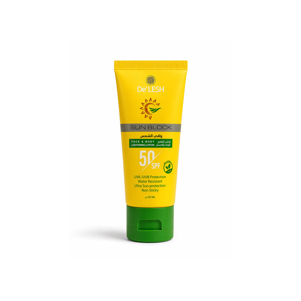 Delesh SPF 50 sunscreen