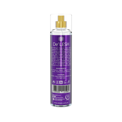 Delesh Body Mist Midnight Blossom Fragrance