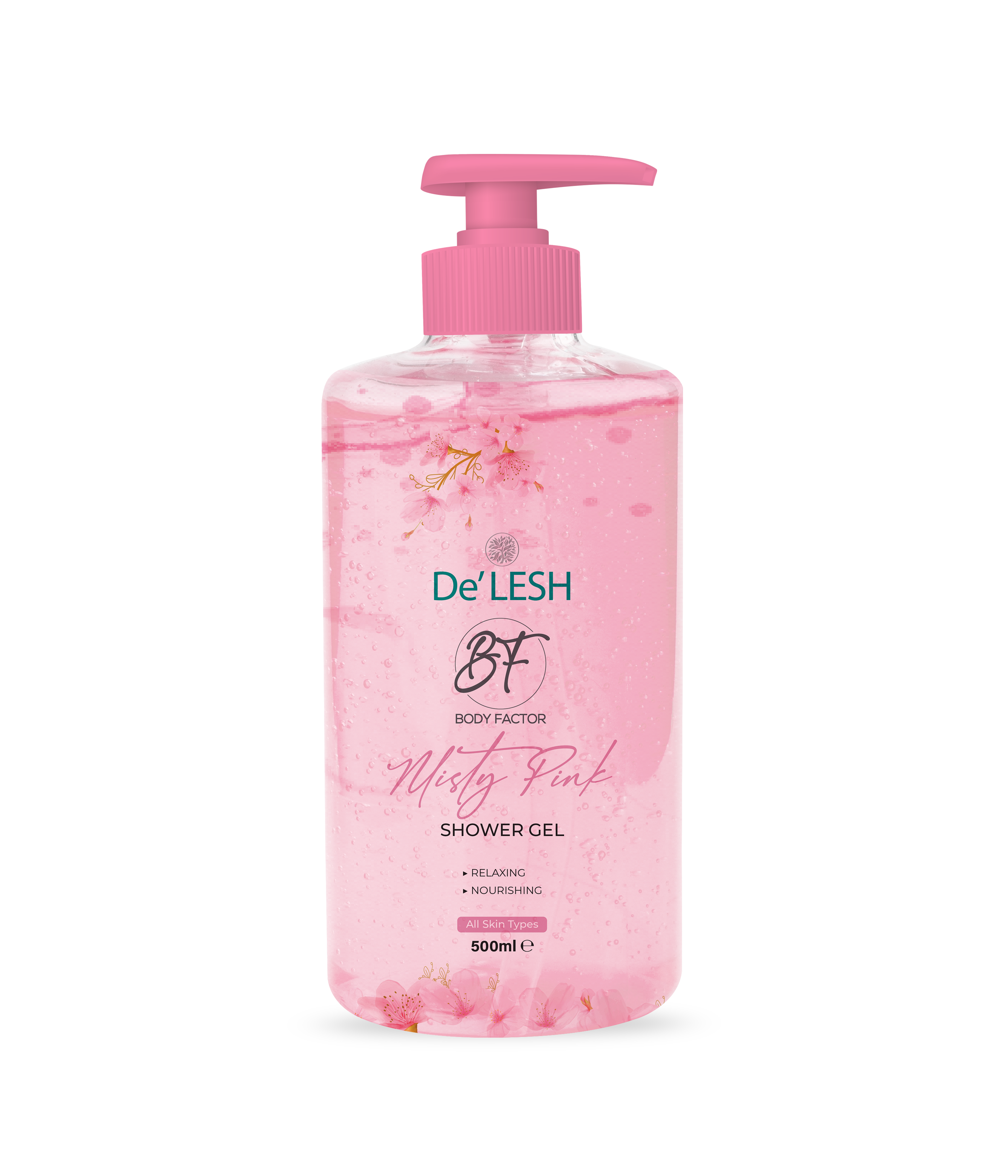 Delesh Body Factor Shower Gel Misty Pink