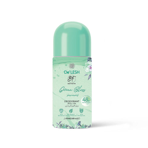 Delesh Body Factor Roll On Ocean Bliss 50ml