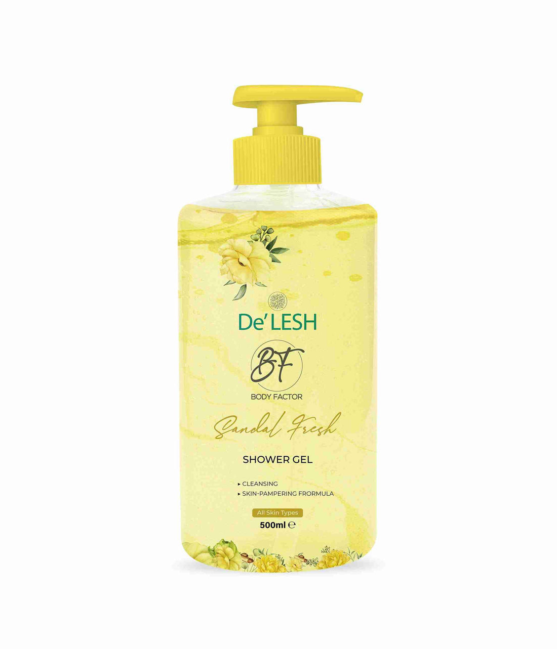 Delesh Body Factor Shower Gel Sandal Fresh