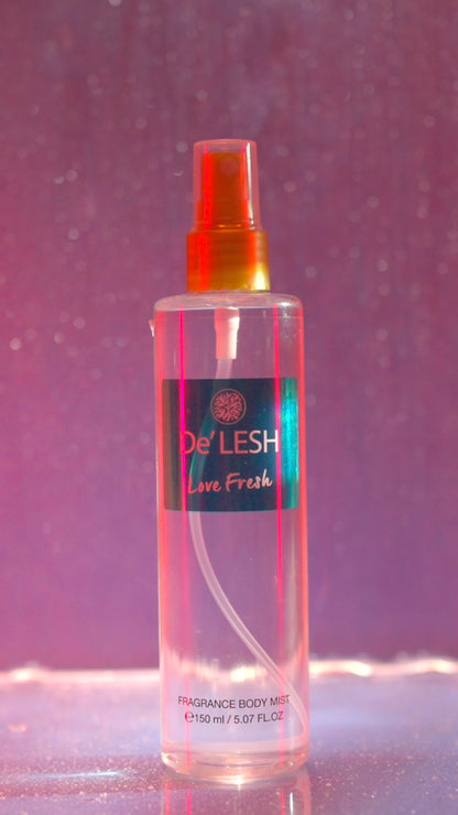 Delesh Love Fresh Fragrance Body Mist