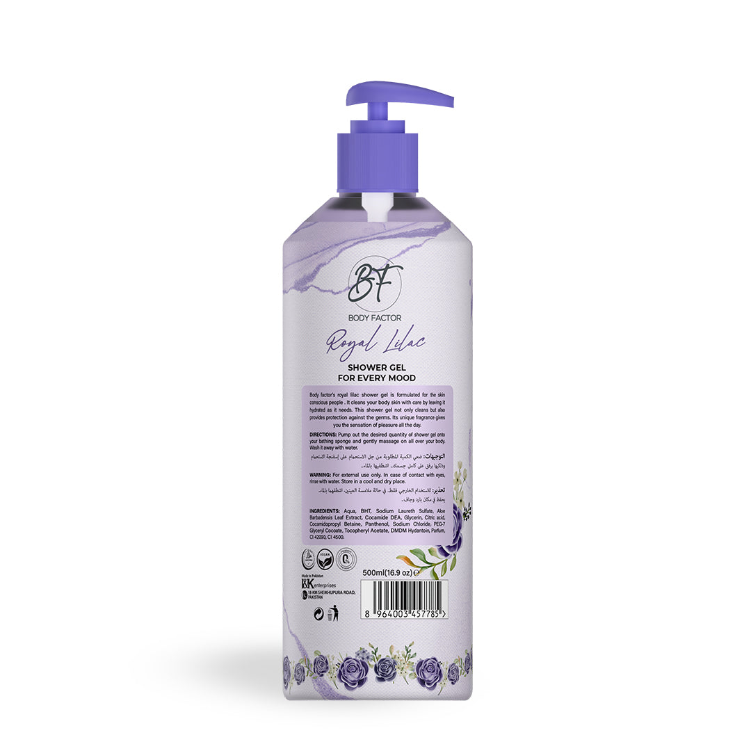 Delesh Body Factor Shower Gel Royal Lilac