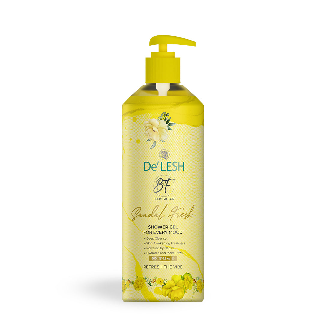 Delesh Body Factor Shower Gel Sandal Fresh